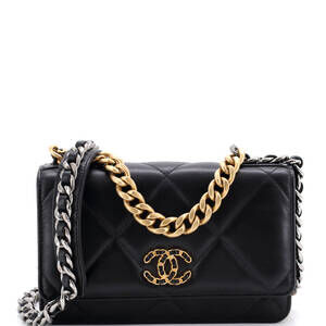 Chanel 19 Wallet On Chain Quilted #258275C35B
